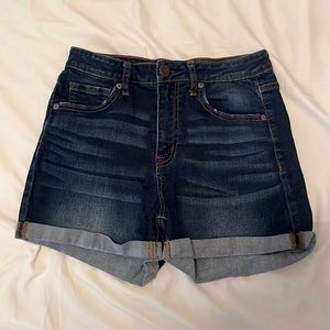 Aeropostal High Waisted Jean Shorts